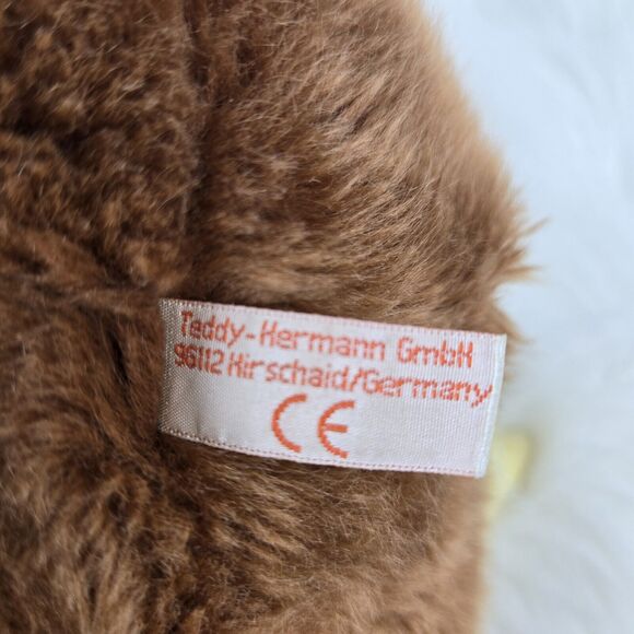 Teddy Hermann Brown Chicken Hen Plush Stuffed Animal 12" - Picture 10 of 11